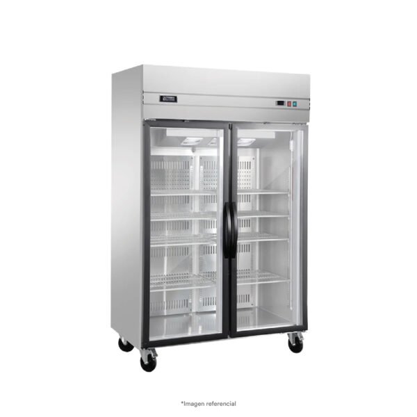 Armario Frigorífico Congelador 2 ptas de vidrio 1000 lts GD-11002FC-S