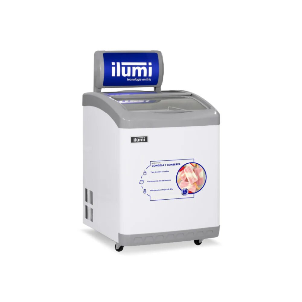 Congeladora Tapa de vidrio de 160lts TF-1600