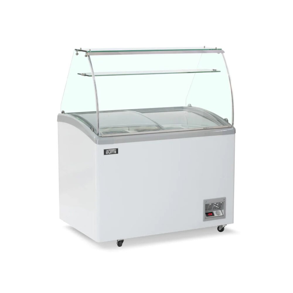 Congeladora TG con 6 pozas y vitrina de 320lts TF-3200TG