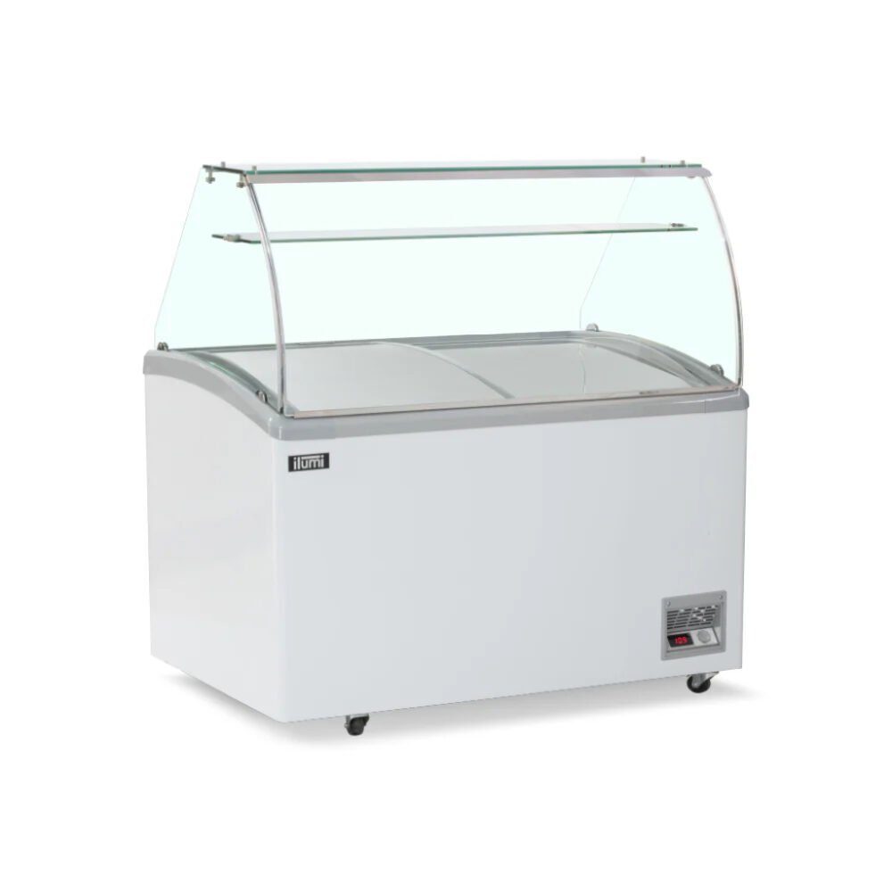 Congeladora con 9 pozas y vitrina de 420lts TF-4200TG