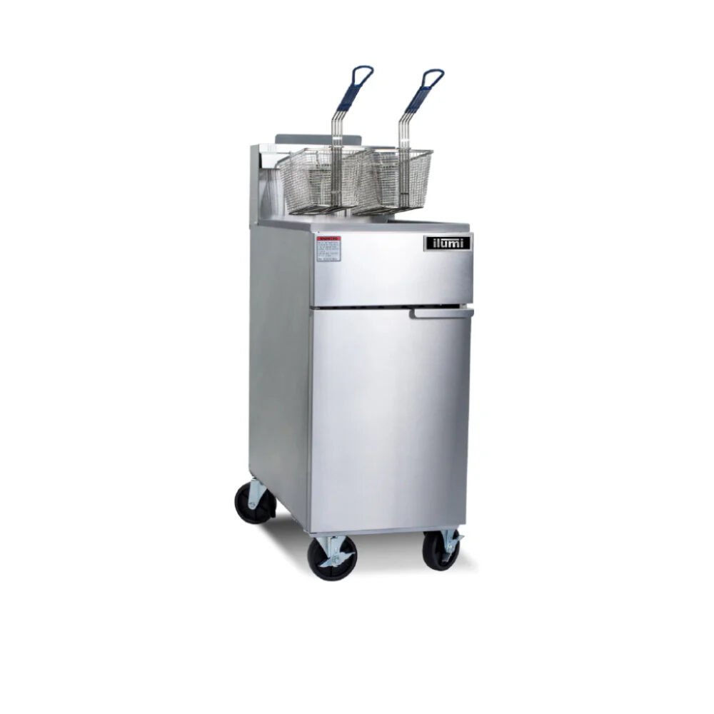 Freidora industrial a Gas GF-900 de 3 quemadores