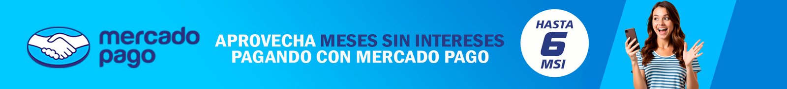 Mercado pago 6 meses sin intereses...webp